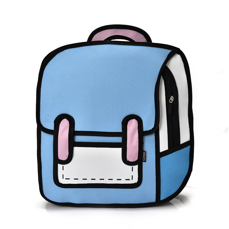 Wholesale Cartoon Cartoon 2D Oxford Cloth Backpack